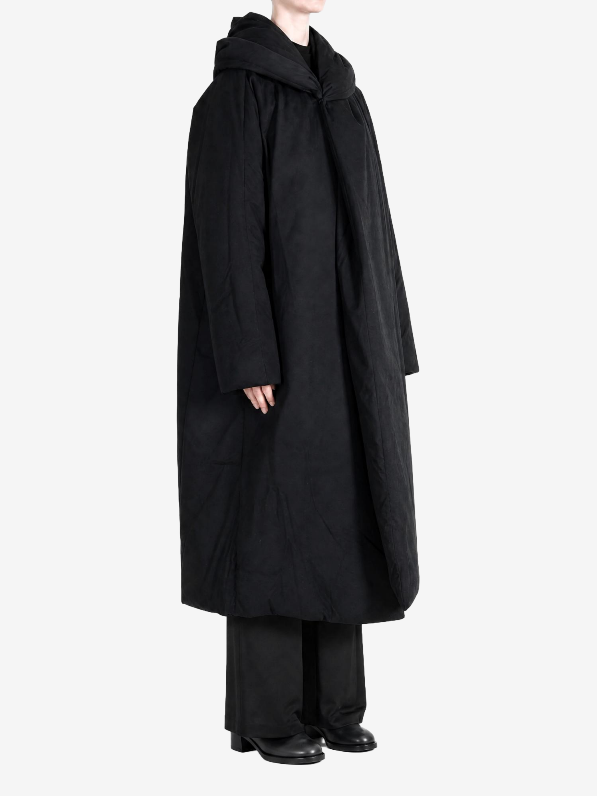 Black jacket, front view