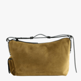 Tan bag, front view