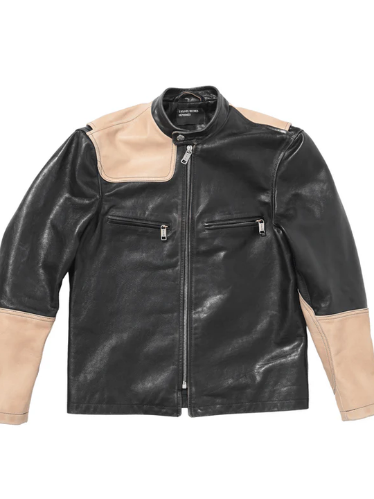 Black jacket, front view