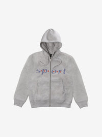 STUSSY - Men Dot Sport Zip Hoodie