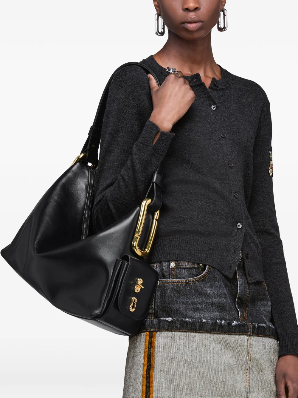 Black bag, front view