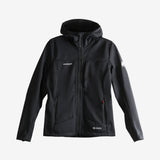 Black jacket, front view