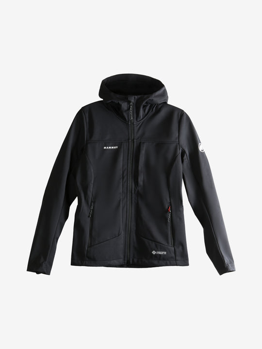 Black jacket, front view