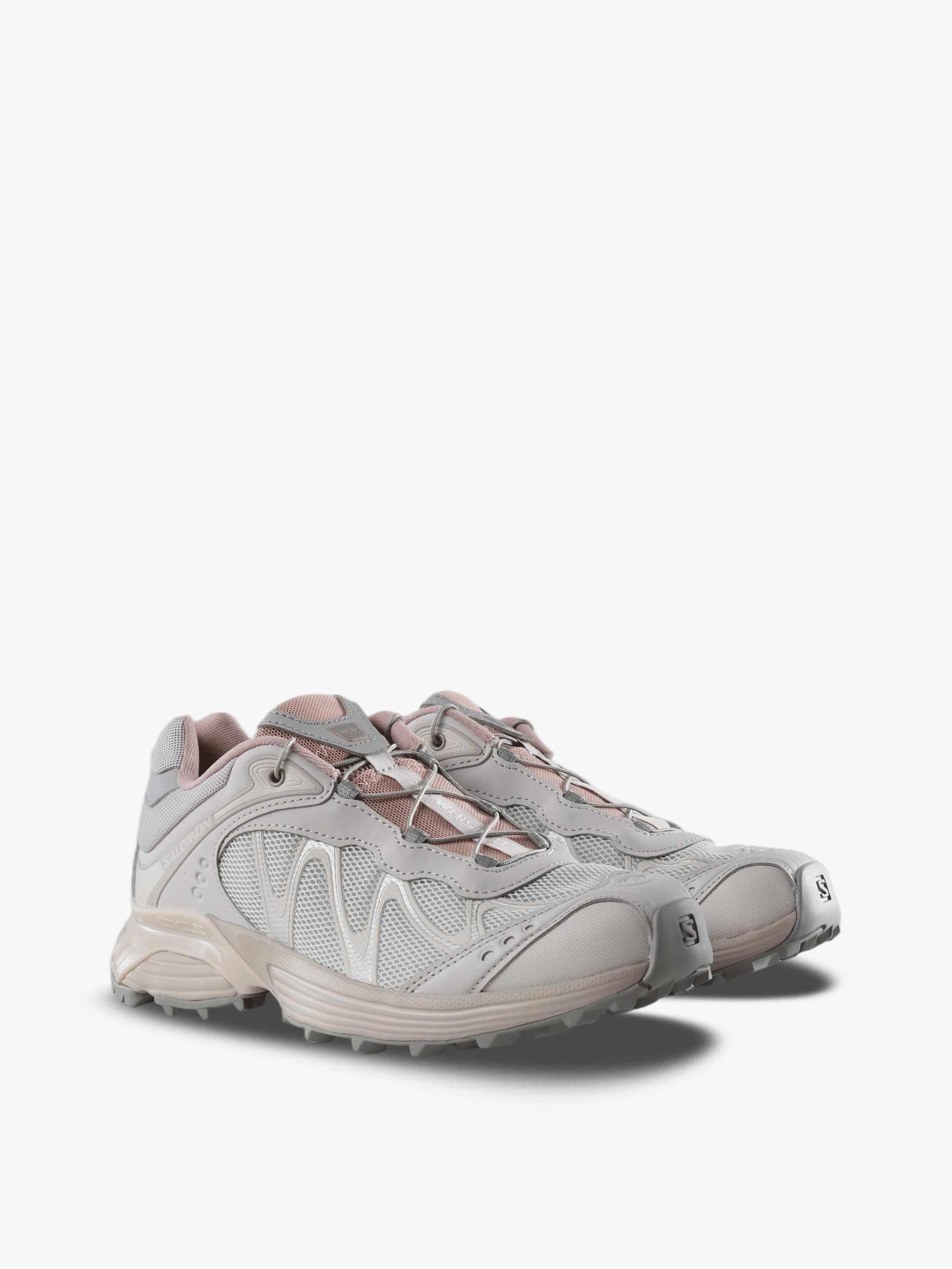 Grey shoes, front view