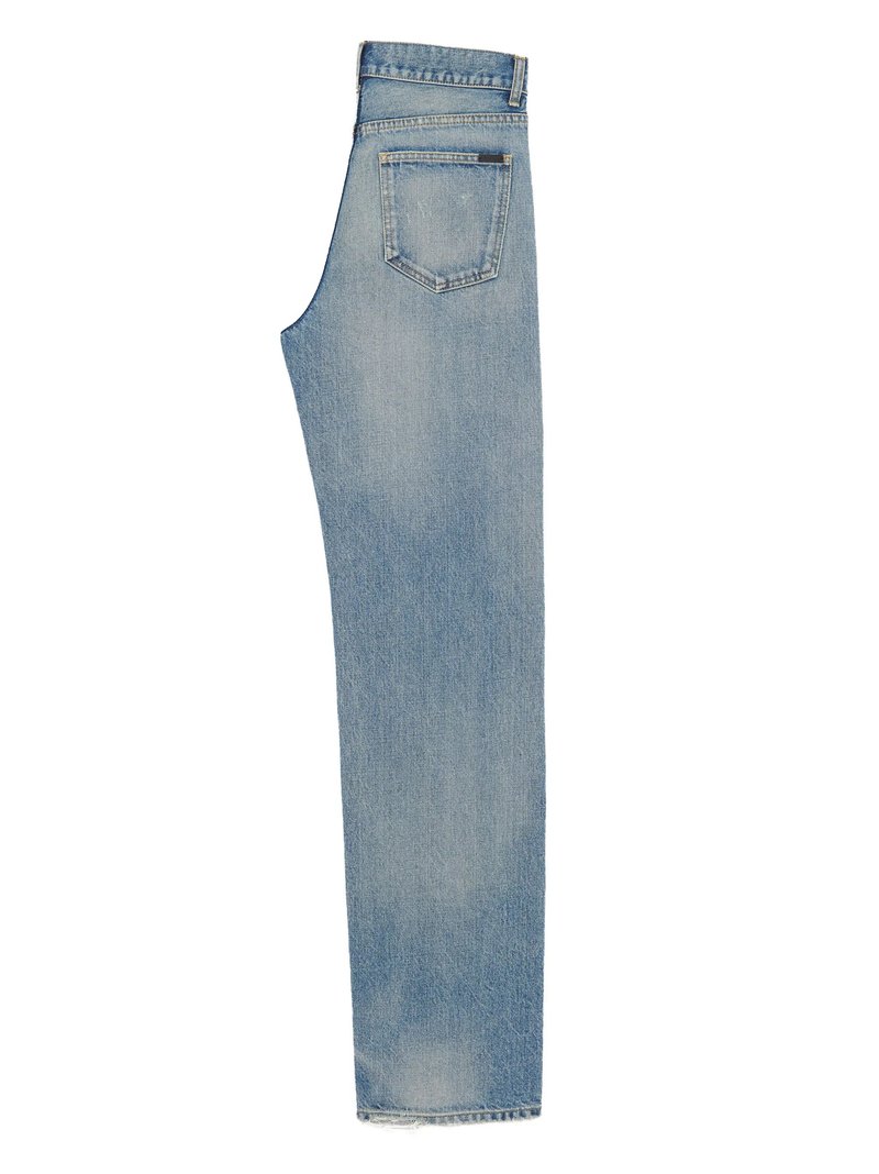 SAINT LAURENT Men Adjusted Maxi Long B Jeans