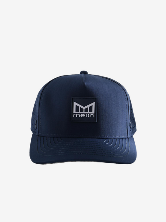 Navy hat, front view