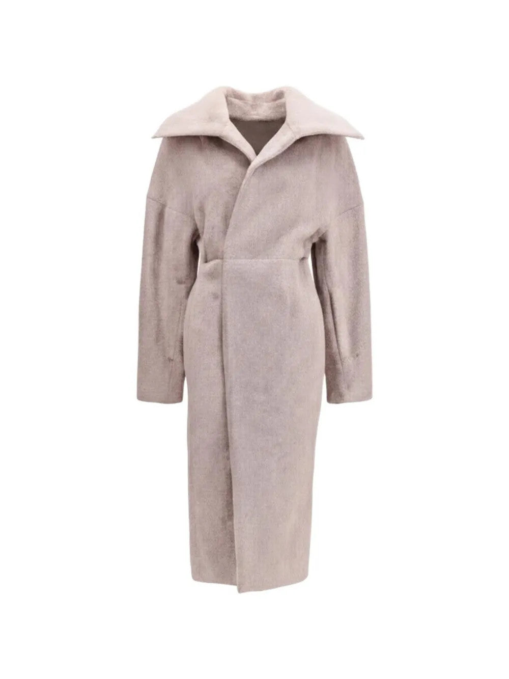 Tan jacket, front view