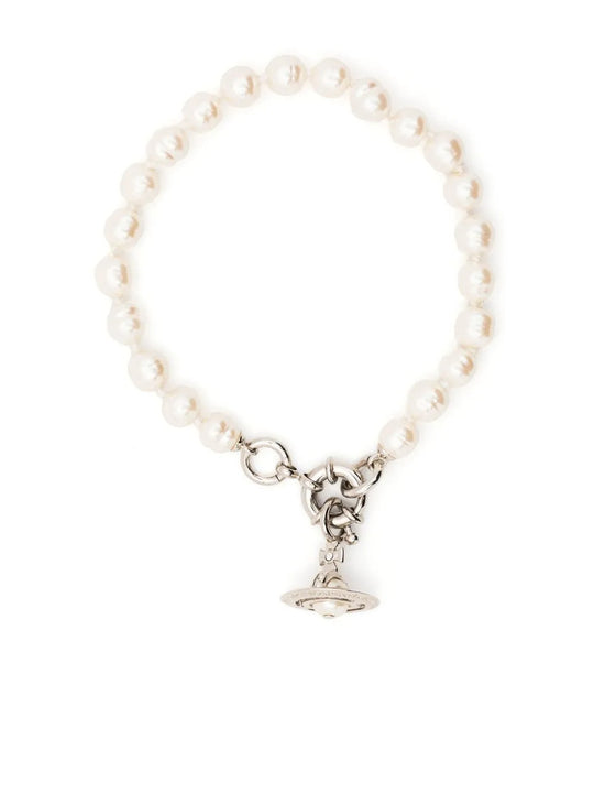 White jewelry, front view