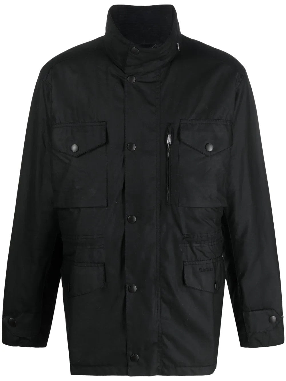 Black jacket, front view