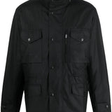 Black jacket, front view