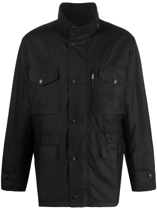 Black jacket, front view