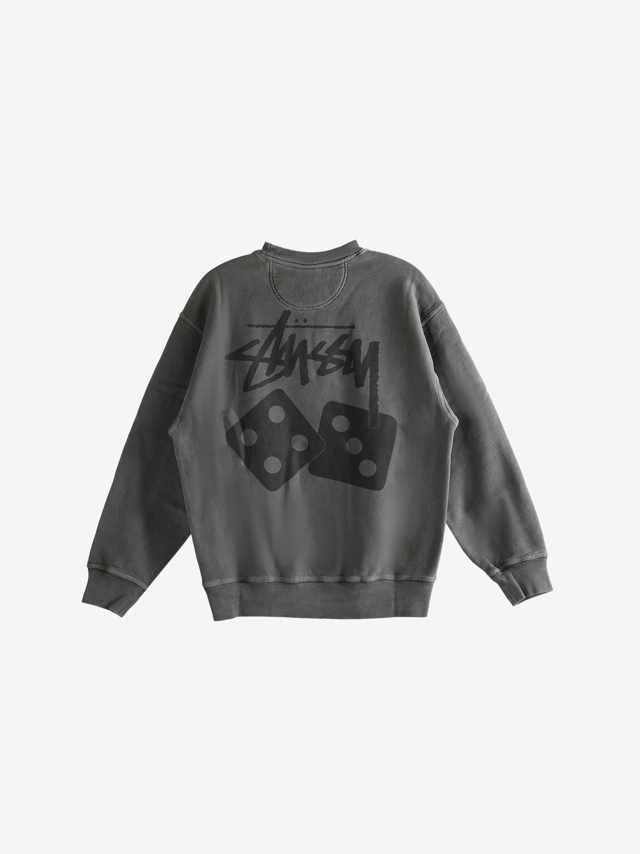Gray sweatshirt ,back view