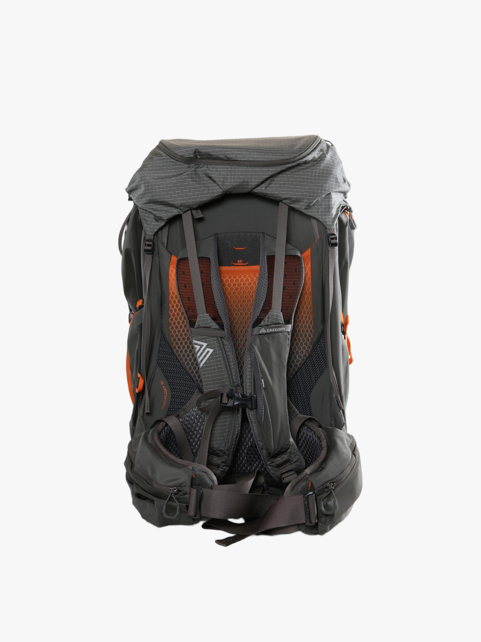 Grey bag, back view