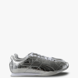 Grey shoes, side view