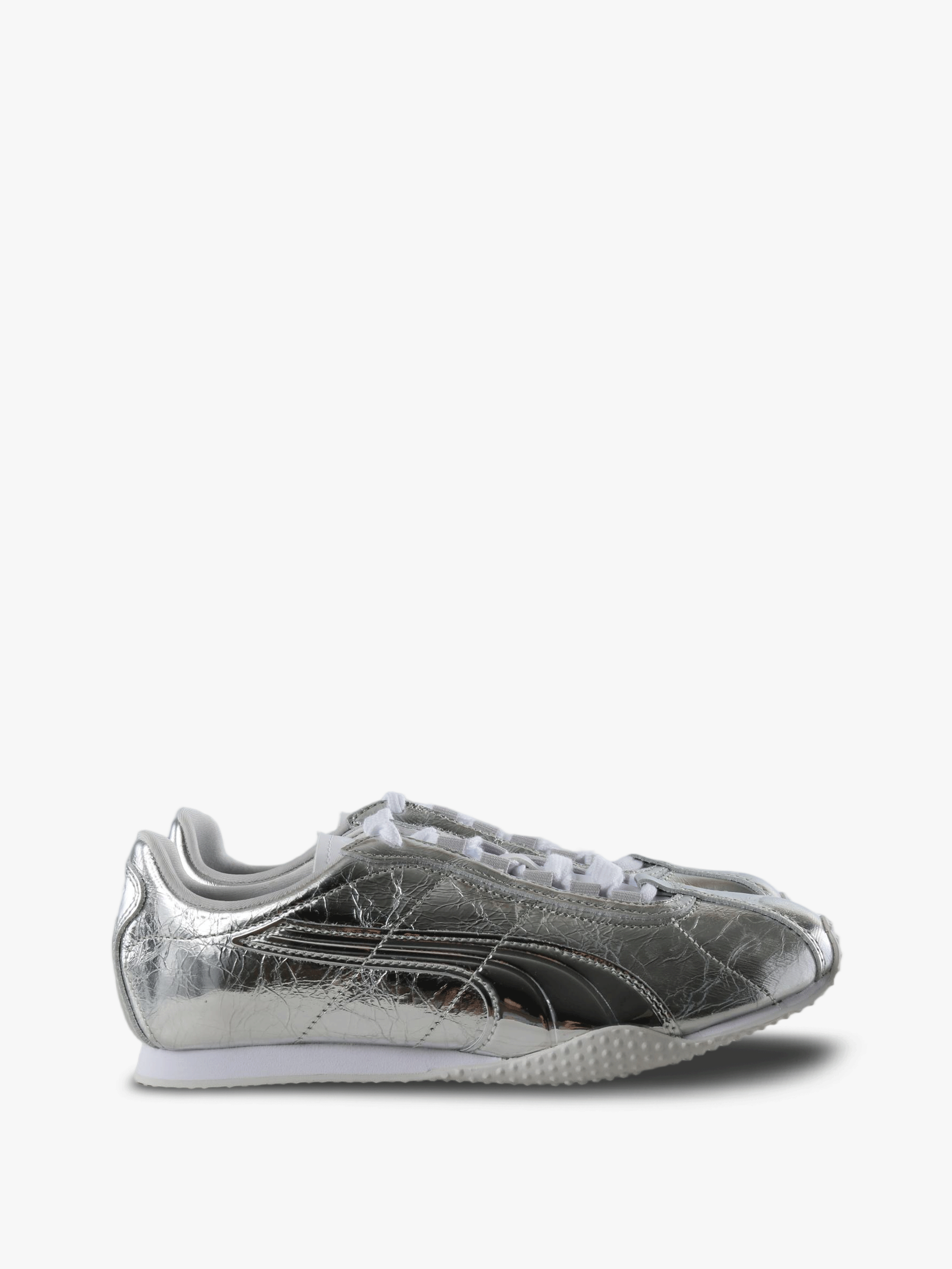 Grey shoes, side view