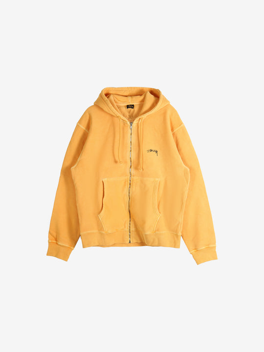 Yellow hoodie,front view