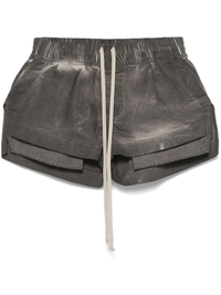 RICK OWENS DRKSHDW - Women Denim Fog Boxer Shorts