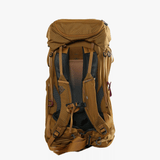 Tan bag, back view