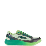 Green shoes, front view