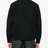Black coats,back view
