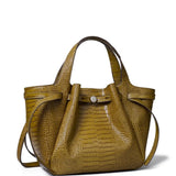 Green bags, side view