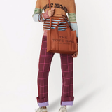 Orange bags, front view