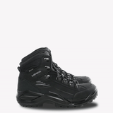 Black sneakers, front view