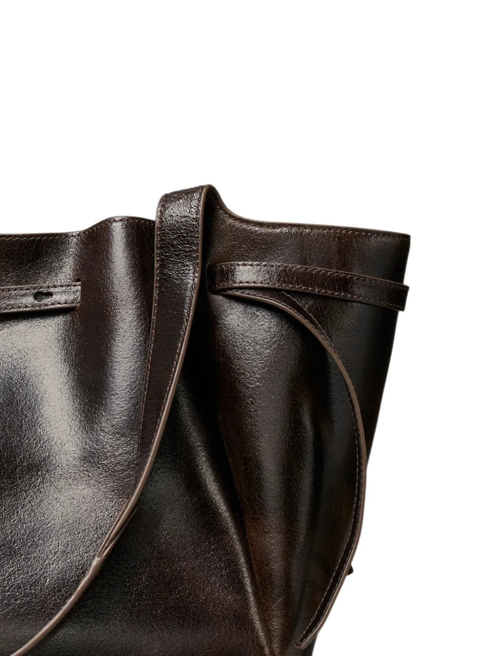Brown bag, front view