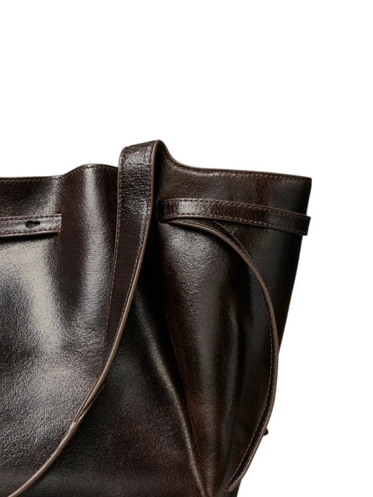 Brown bag, front view