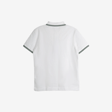 White shirt, back view