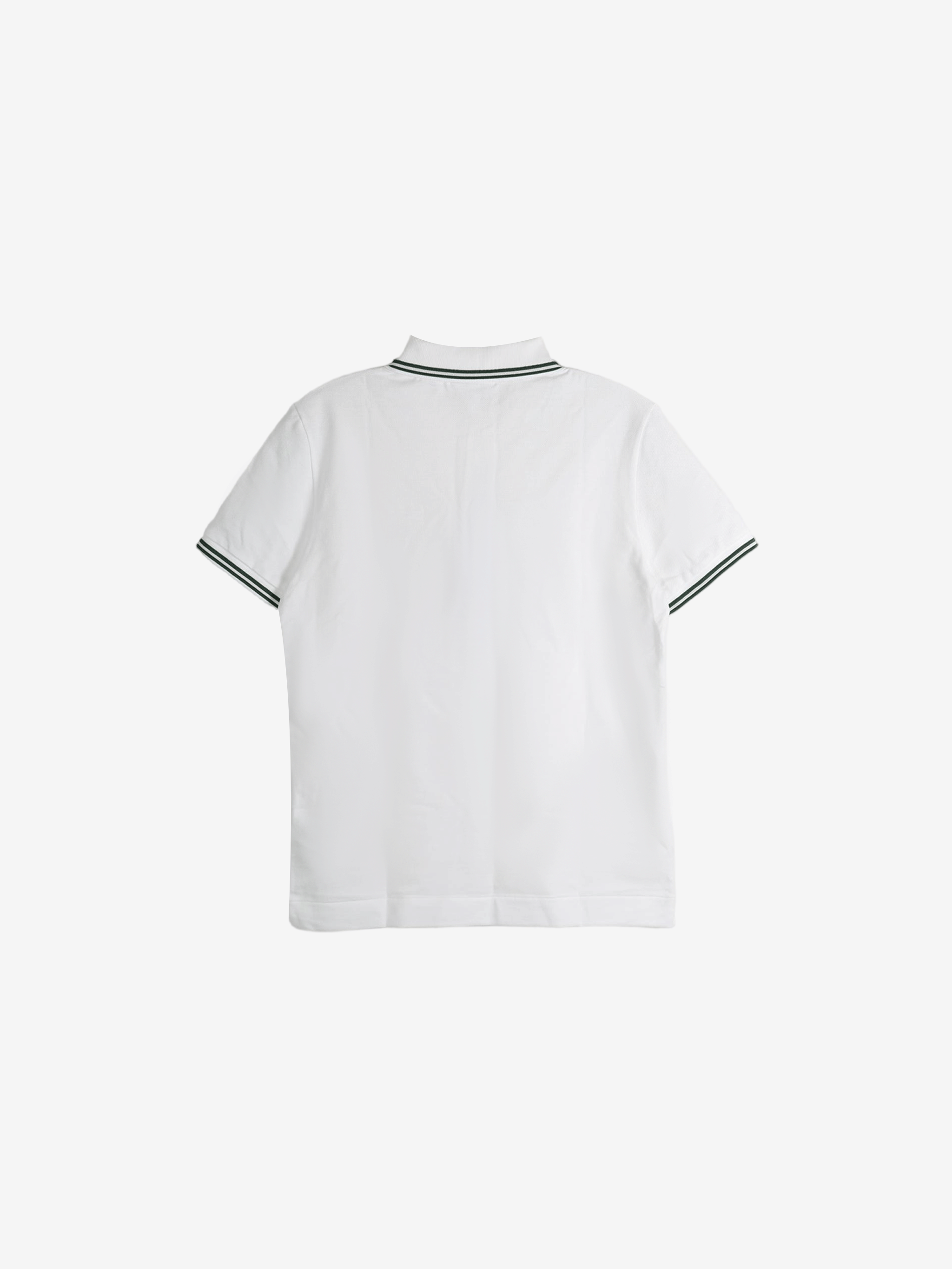 White shirt, back view