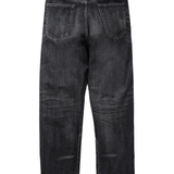 Black pants, back view