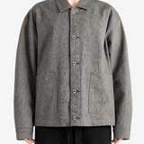 Grey jacket, front view