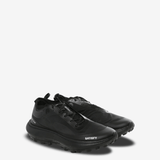 Black sneakers, side view