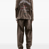 Brown jacket, front view