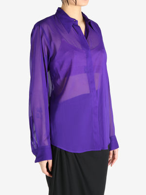 DRIES VAN NOTEN - Women Silk Blend Shirt