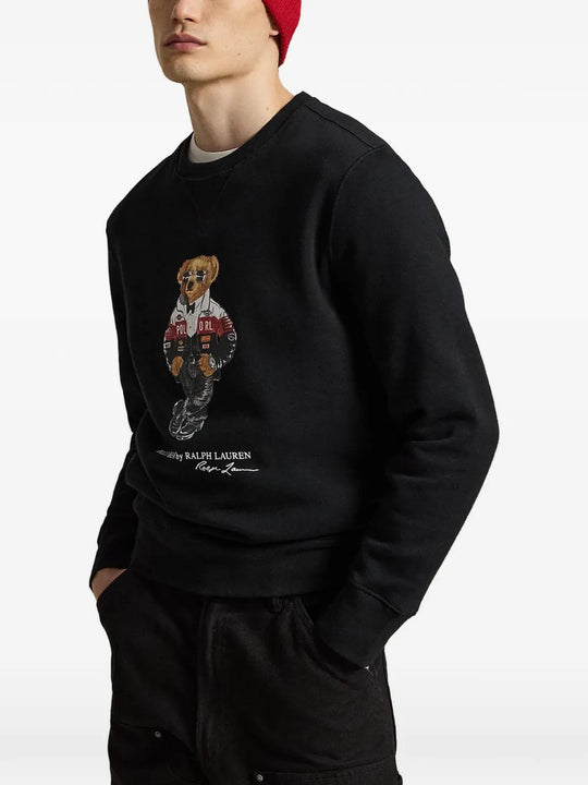 Black hoodie, front view