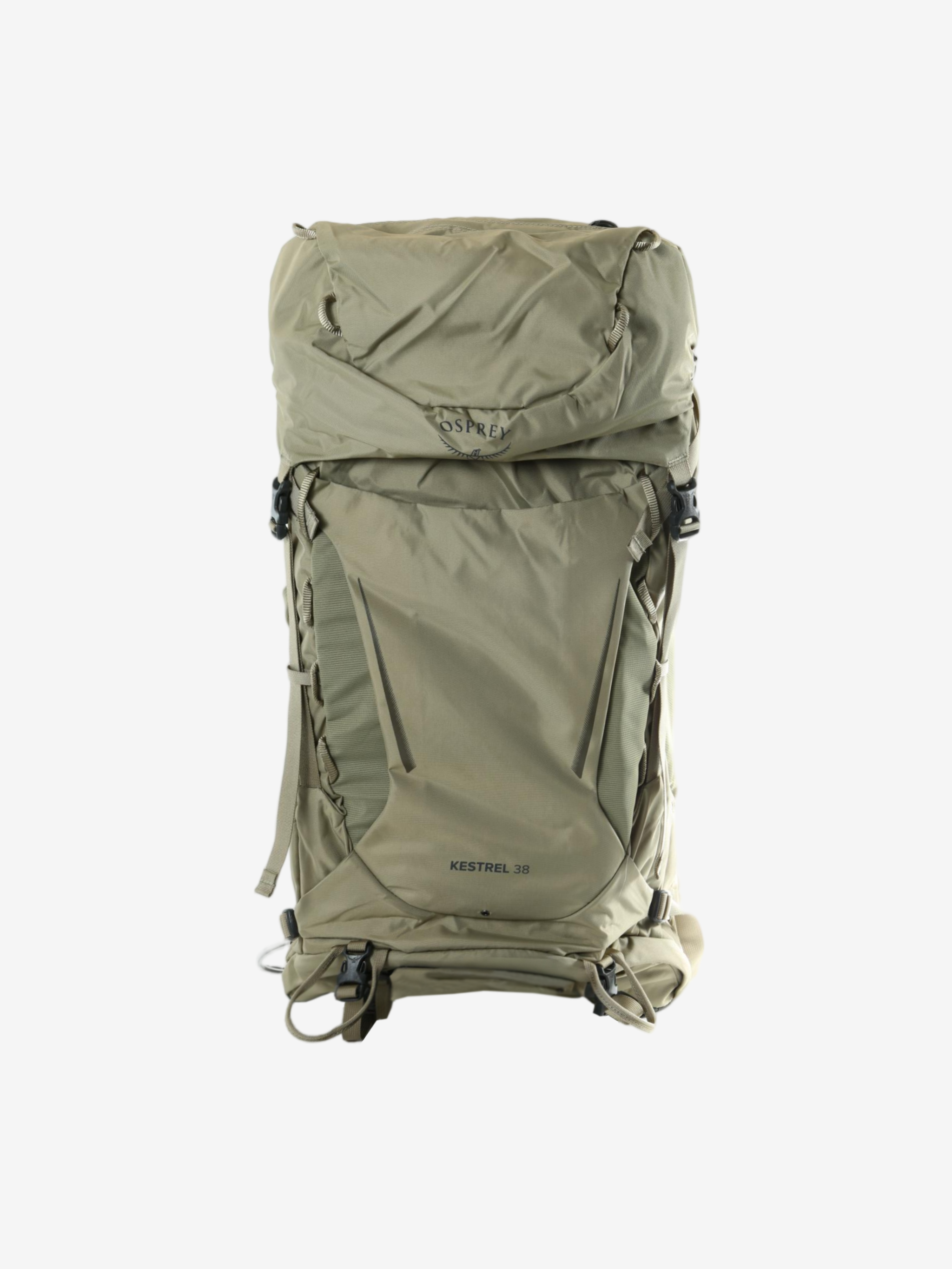 Green bag, front view