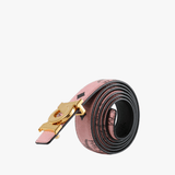 Pink accessories, front view