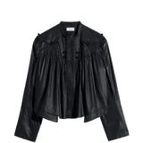 Black tops, front view