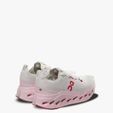 White sneakers, back view