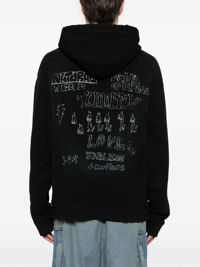 MAISON MIHARA YASUHIRO - Men Distressed Hoodie