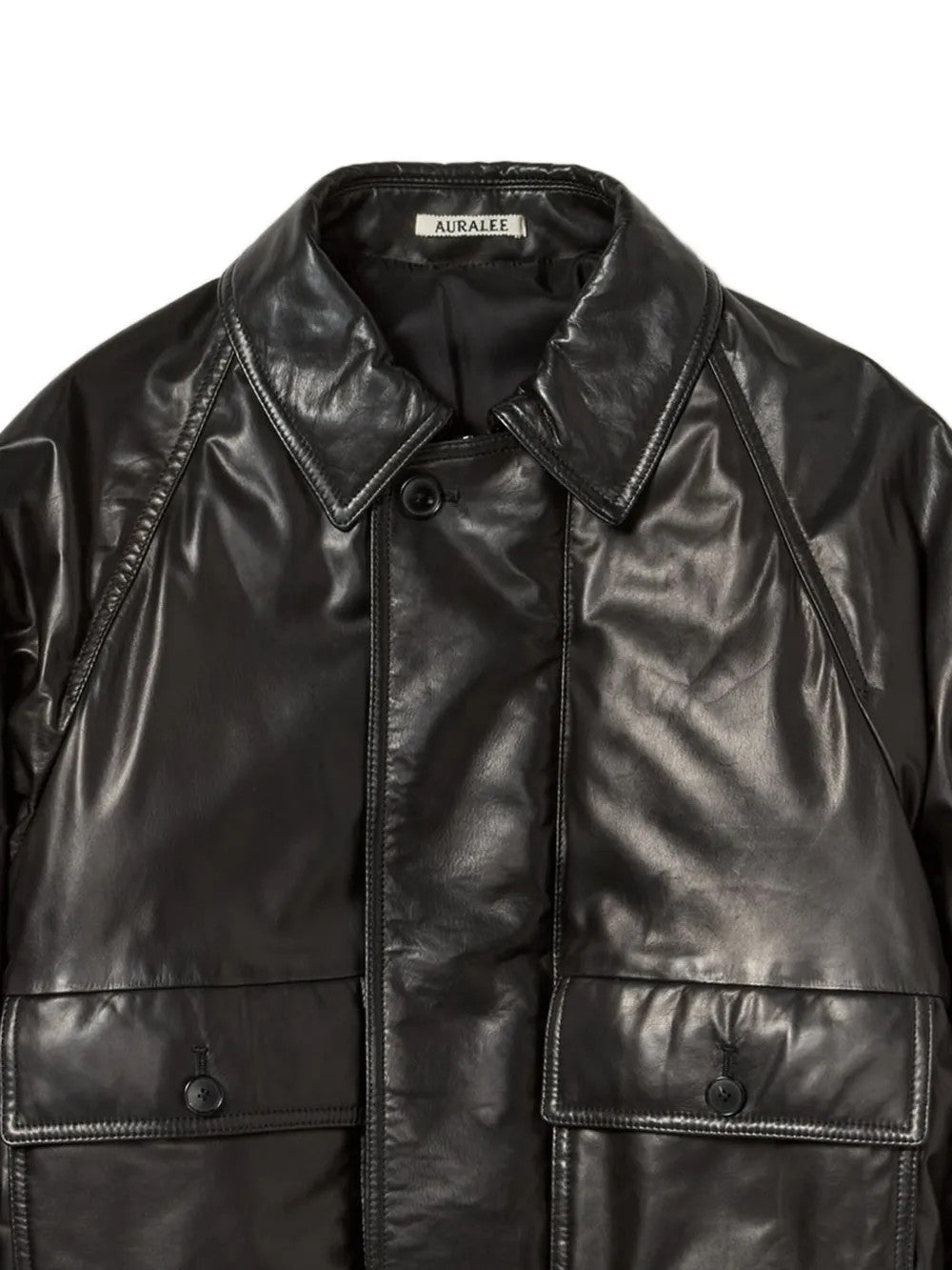 Black jacket, front view