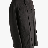 Black jacket, side view