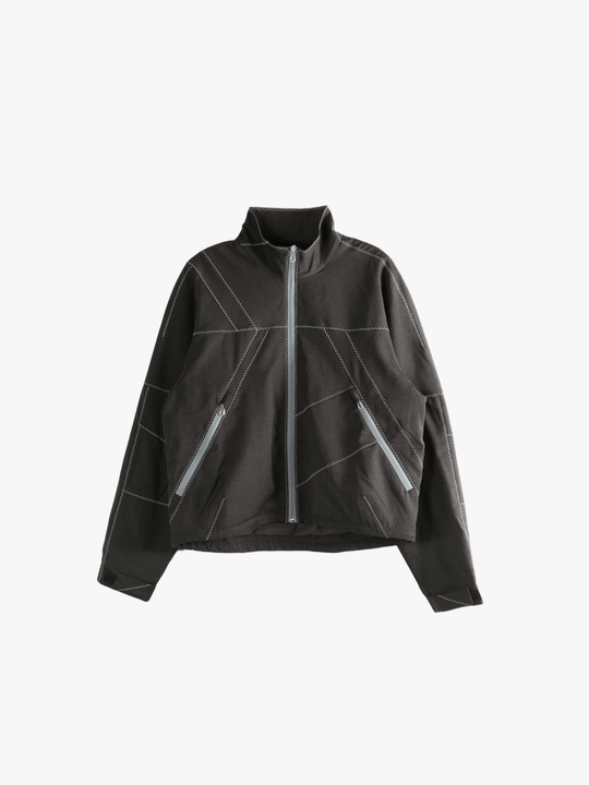 Brown jacket, front view