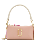 Pink handbag,front view