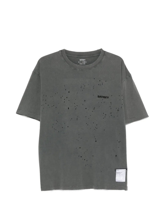 Black t-shirt, front view