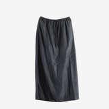 AMOMENTO - Women  Cupro Banding Skirt