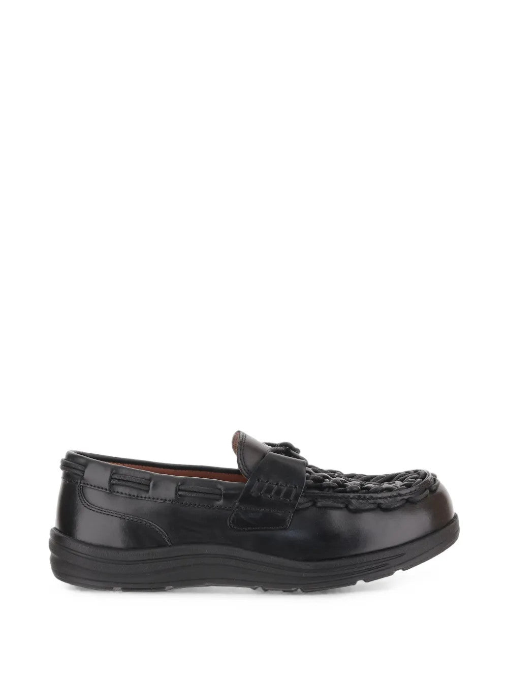 Black shoes, side view