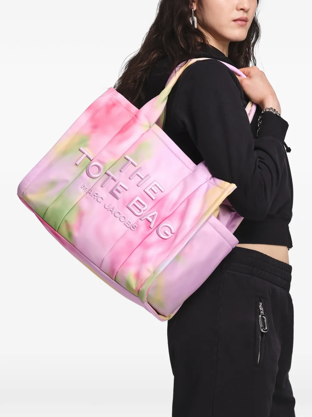 Pink bag, side view